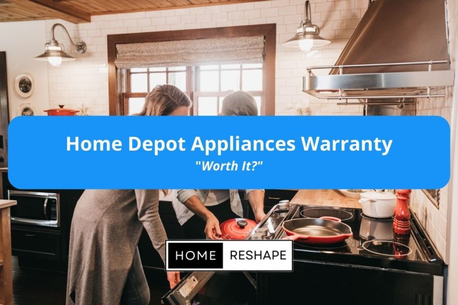 The Home Depot Appliances Warranty on Refrigerator, Dishwasher, Microwave, kitchen appliances. Is it worth it to buy. Plans, Coverage and Cost of Appliance Warranty Explained.