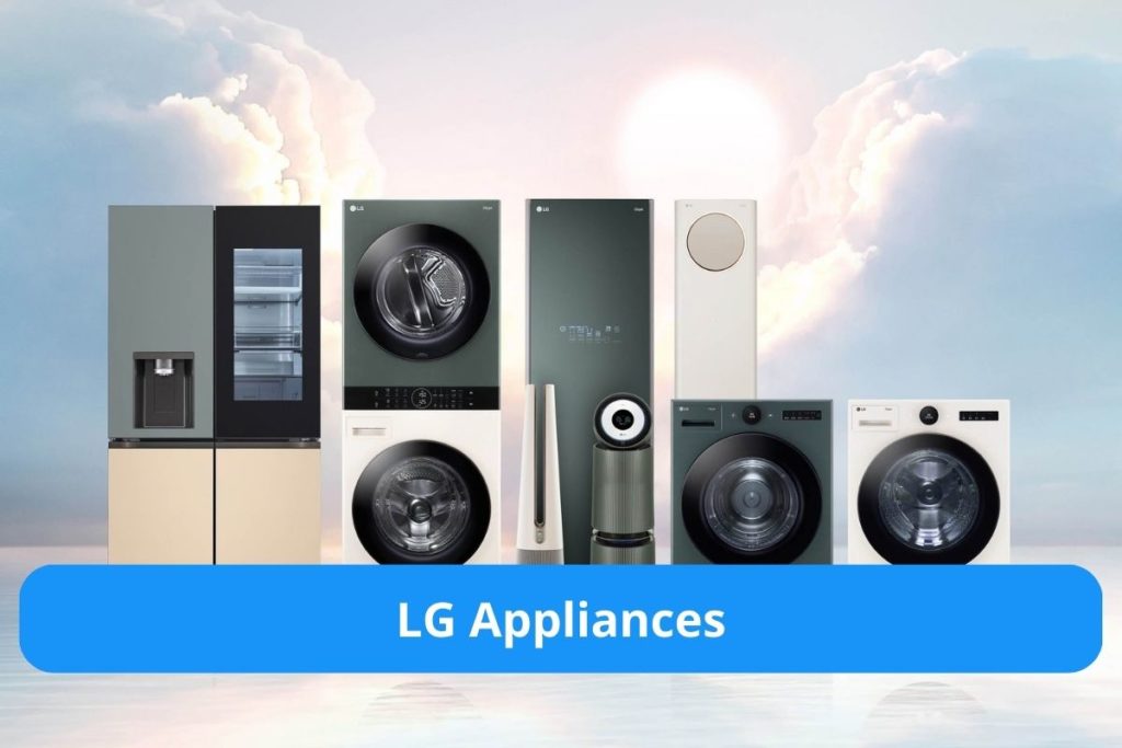 LG New appliances range for home use.