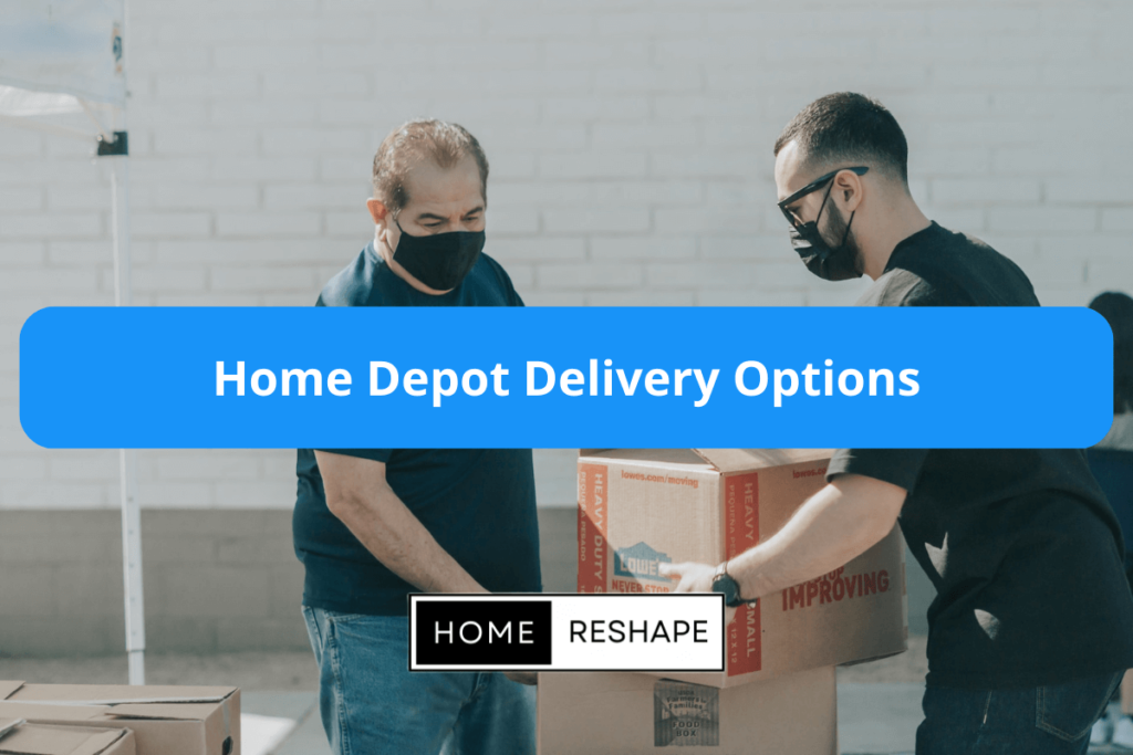 Home Depot delivery options: Free, Standard and Appliance delivery cost. How much do they charge?
